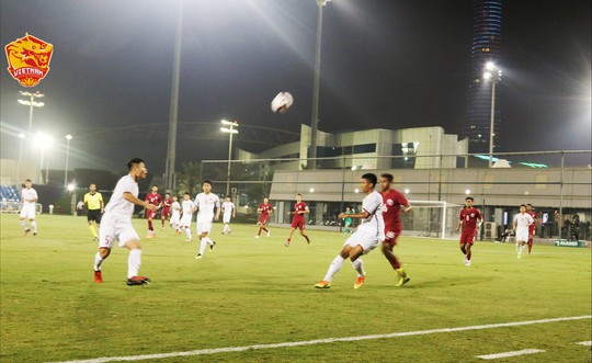 U19 Việt Nam thua đậm Qatar ở cúp tứ hùng - Ảnh 1.