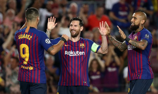 Messi lập siêu phẩm, Barcelona đại thắng PSV tại Nou Camp - Ảnh 3.