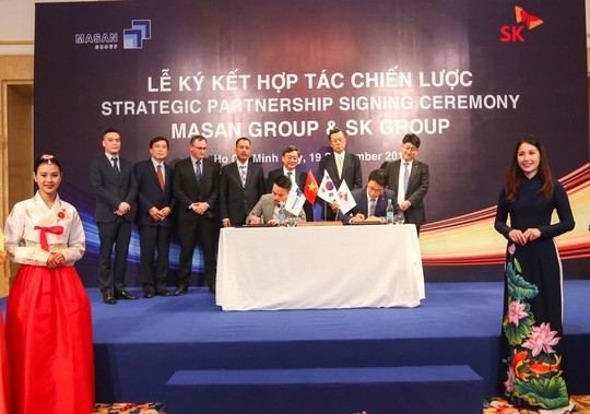 SK Group trở thành nhà đầu tư nước ngoài lớn nhất của Masan Group - Ảnh 1.