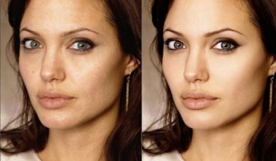 Trước và sau photoshop của dàn mỹ nhân Hollywood - Ảnh 7.