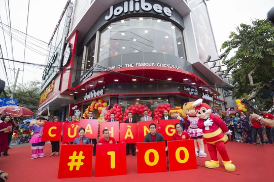 Jollibee Việt Nam mở cửa hàng thứ 100 tại Việt Nam  - Ảnh 1.