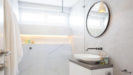 Ý tưởng sáng tạo giúp phòng tắm đẹp hiện đại và tinh tế - Ảnh 11.