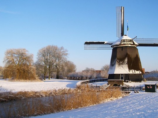 Đẹp nao lòng mùa đông ở Hà Lan - Ảnh 13.
