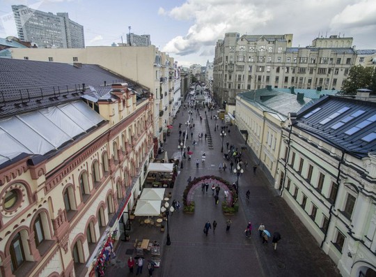 Chùm ảnh so sánh thủ đô Moscow “100 năm: ngày ấy - bây giờ” - Ảnh 8.