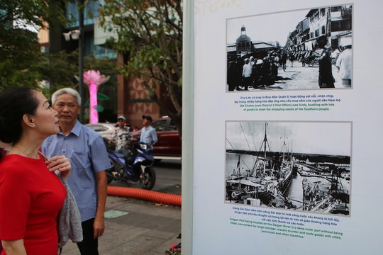 Ngắm Sài Gòn 320 năm qua ảnh tại phố đi bộ Nguyễn Huệ - Ảnh 3.