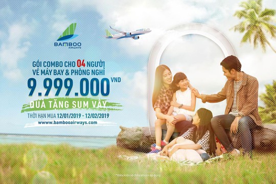 Bamboo Airways cất cánh từ ngày 16-1: Giá vé thấp nhất từ 149.000 VND - Ảnh 1.