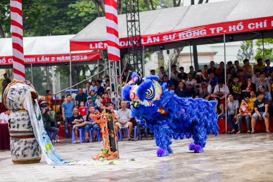 Những phần thi ấn tượng tại Liên hoan Lân Sư Rồng TP HCM 2018 - Ảnh 4.