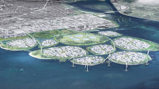 Đan Mạch xây Thung lũng Silicon châu Âu trên 9 đảo nhân tạo - Ảnh 1.