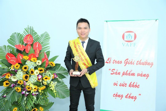 Herbalife Việt Nam nhận giải thưởng “Sản phẩm vàng vì sức khỏe cộng đồng” năm 2019 - Ảnh 1.