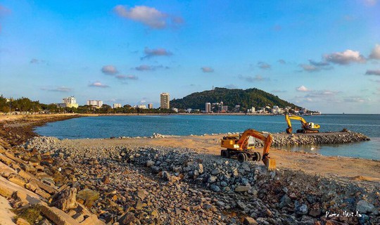 Choáng với dự án độc chiếm 1 phần bãi biển Vũng Tàu nhìn từ trên cao - Ảnh 9.