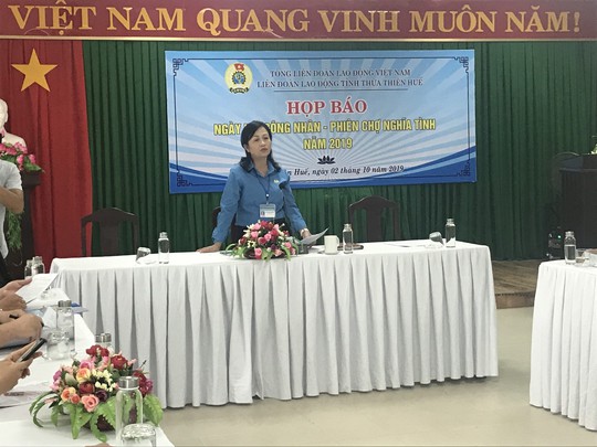 Tổ chức Ngày hội công nhân - phiên chợ nghĩa tình năm 2019 - Ảnh 1.