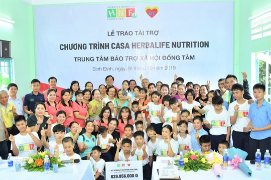 Quỹ Herbalife Nutrition công bố hỗ trợ dinh dưỡng năm thứ 7 cho trẻ tại Trung tâm Bảo trợ Xã hội Đồng Tâm - Ảnh 2.