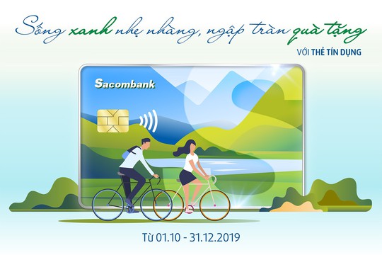 Nhiều ưu đãi cho thẻ tín dụng Sacombank - Ảnh 1.