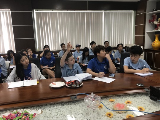 Học sinh Trường Quốc tế Nam Sài Gòn tham quan VWS - Ảnh 2.