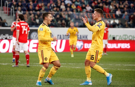 Anh em Hazard lập đại công, Bỉ lập kỷ lục đại thắng vòng loại Euro - Ảnh 5.