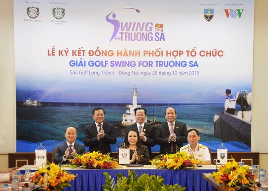 Swing for Truong Sa – Giải gôn vì Trường Sa thân yêu - Ảnh 1.