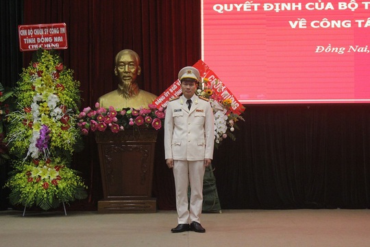 Đại tá Vũ Hồng Văn làm Giám đốc Công an tỉnh Đồng Nai - Ảnh 1.