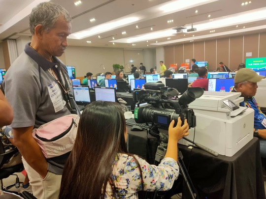 Trung tâm báo chí SEA Games 30 tại Manila hối hả chạy đua cùng thời gian - Ảnh 8.