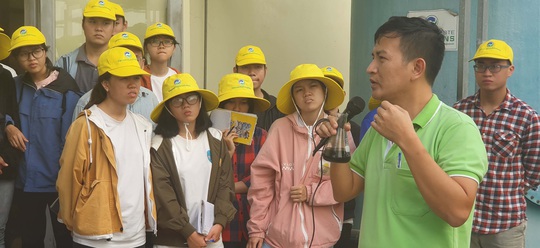 Khu Liên hợp Xử lý chất thải Đa Phước, nơi khảo nghiệm bổ ích cho sinh viên - Ảnh 2.