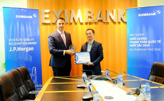 Eximbank liên tiếp nhận giải Thanh toán xuất sắc - Ảnh 1.