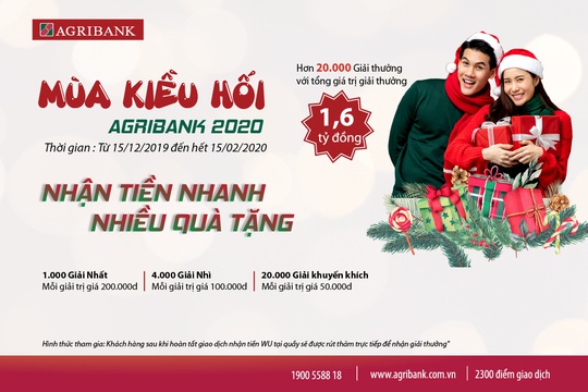 Mùa kiều hối Agribank 2020, nhận tiền nhanh - nhiều quà tặng - Ảnh 1.