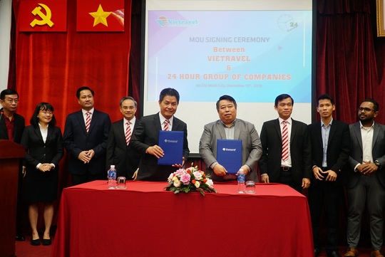 Vietravel hợp tác phát triển hàng không – du lịch với doanh nghiệp Myanmar - Ảnh 1.
