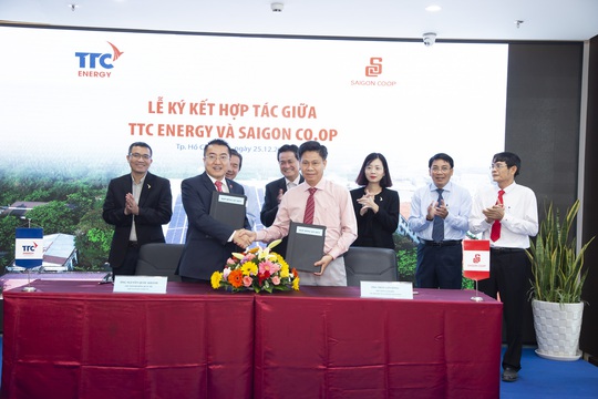 TTC Energy và Saigon Co.op triển khai hệ thống điện mặt trời - Ảnh 1.