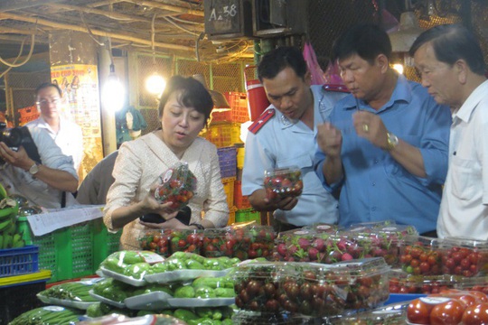 TP HCM tăng cường kiểm tra an toàn thực phẩm dịp Tết - Ảnh 1. TP HCM tăng cường kiểm tra an toàn thực phẩm dịp Tết - Ảnh 1.