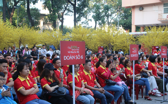 Tặng 1.000 vé máy bay cho lao động tiêu biểu về nhà ăn Tết - Ảnh 1.