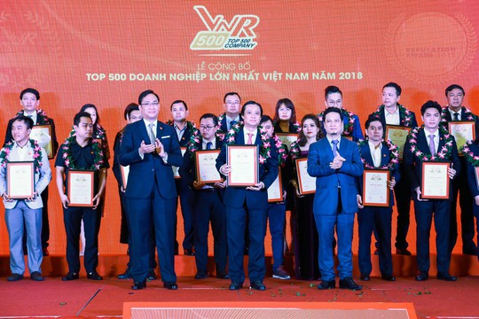 C.P. Việt Nam đứng thứ 26/500 doanh nghiệp lớn nhất năm 2018 - Ảnh 1.