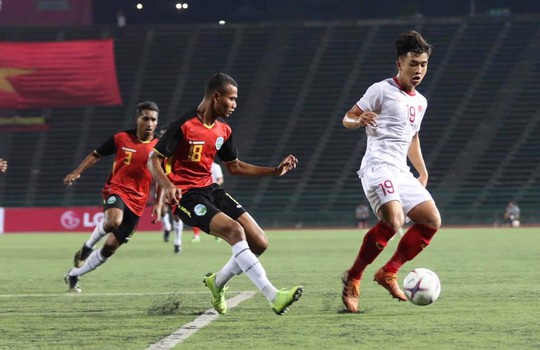 Thắng Timor Leste 4-0, U22 Việt Nam vào bán kết giải U22 Đông Nam Á - Ảnh 3.