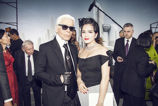 Lý Nhã Kỳ, mỹ nhân Việt duy nhất được trò chuyện với Karl Lagerfeld - Ảnh 2.