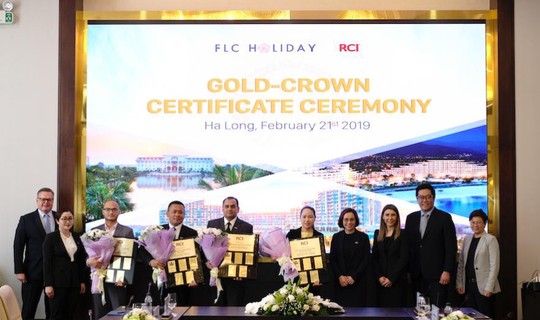 4 quần thể, khách sạn của Tập đoàn FLC nhận chứng nhận Gold Crown - Ảnh 1.