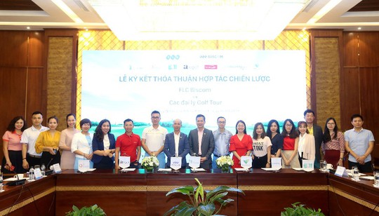 Cú bắt tay của FLC Biscom với 10 đại lý golf tour lớn nhất Việt Nam - Ảnh 1.