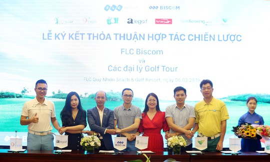 Cú bắt tay của FLC Biscom với 10 đại lý golf tour lớn nhất Việt Nam - Ảnh 2.