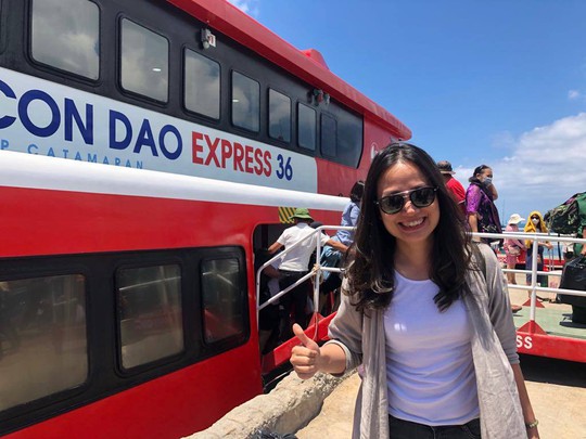 Hành trình Côn Đảo bằng tàu cao tốc 5 sao của cô gái Hà Nội - Ảnh 8.