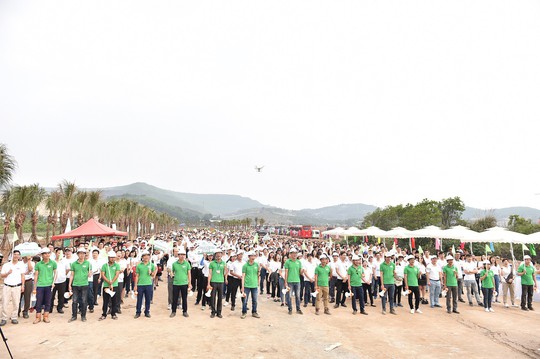 FLC: trồng 10.000 cây xanh tại Lễ phát động chiến dịch Go Green 2019 - Ảnh 1.