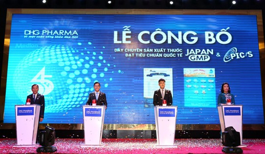 Công bố 2 tiêu chuẩn PIC/S và JAPAN-GMP, DHG góp phần nâng tầm thuốc Việt - Ảnh 1.