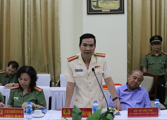 Đại tá Nguyễn Sỹ Quang làm Phó Giám đốc Công an TP HCM - Ảnh 2.