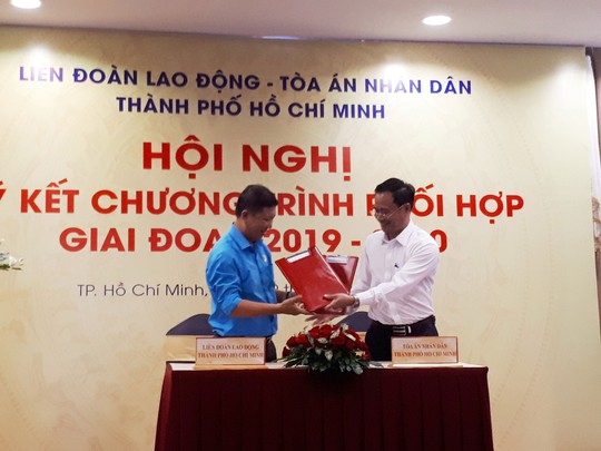 Phối hợp bảo vệ quyền lợi hợp pháp cho người lao động - Ảnh 1.