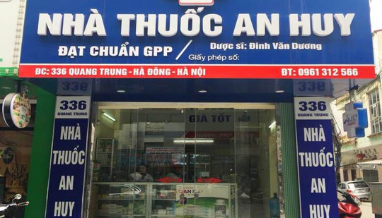 Nhà thuốc An Huy - địa chỉ mua thuốc uy tín ở Hà Nội - Ảnh 1.