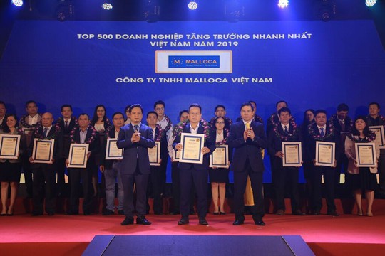 Malloca nhận giải thưởng Top 500 DN tăng trưởng nhanh nhất Việt Nam - Ảnh 3.