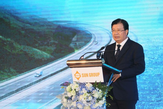 Dự án cao tốc Vân Đồn - Móng Cái chính thức khởi công - Ảnh 1. Dự án cao tốc Vân Đồn - Móng Cái chính thức khởi công - Ảnh 1.