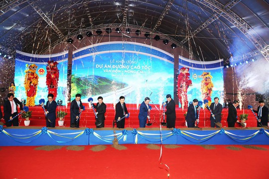 Dự án cao tốc Vân Đồn - Móng Cái chính thức khởi công - Ảnh 4. Dự án cao tốc Vân Đồn - Móng Cái chính thức khởi công - Ảnh 4.