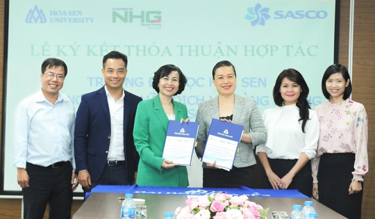 SASCO ký kết hợp tác cùng Đại học Hoa Sen - Ảnh 1.