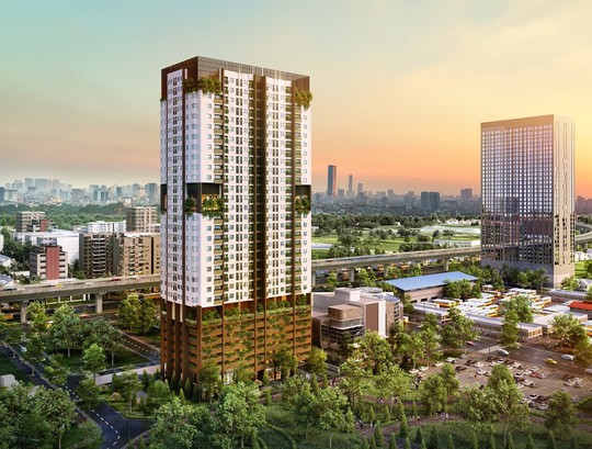 Khu đỗ xe thông minh trong dự án ngàn tỉ FLC Green Apartment - Ảnh 2.