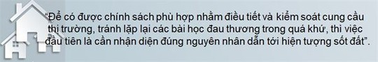 Ứng phó với sốt đất: Nhà nước chưa có giải pháp dài hạn - Ảnh 2.