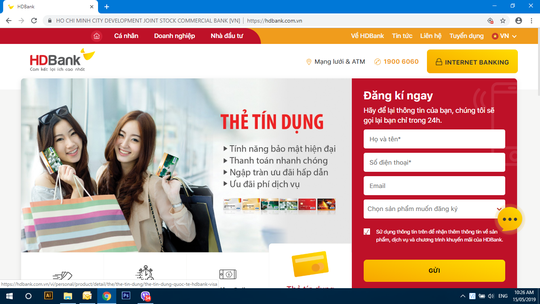 HDBank ra mắt website và ứng dụng mới HDBank mBanking - Ảnh 1.