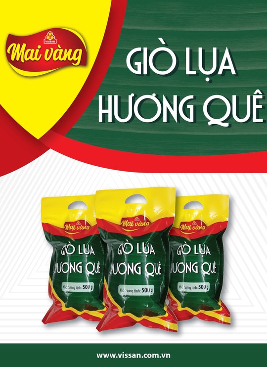 Tinh hoa giò Việt từ thịt heo sạchvà lá chuối tươi - Ảnh 2.