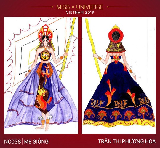 Chết cười với trang phục bàn thờ thiết kế cho thí sinh Hoa hậu Hoàn vũ - Ảnh 6.